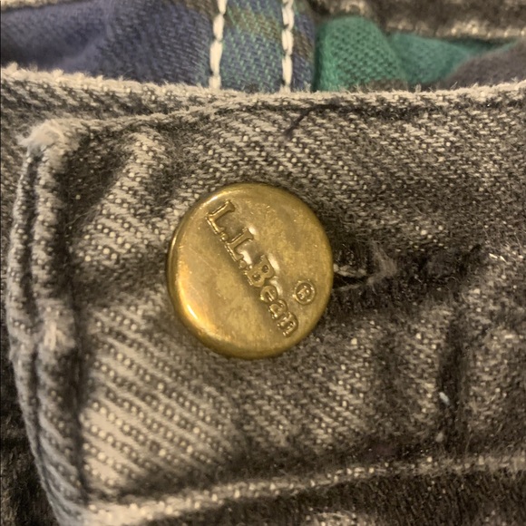 L.L. Bean Men's Flannel Lined Jeans 35x30 - Picture 7 of 9
